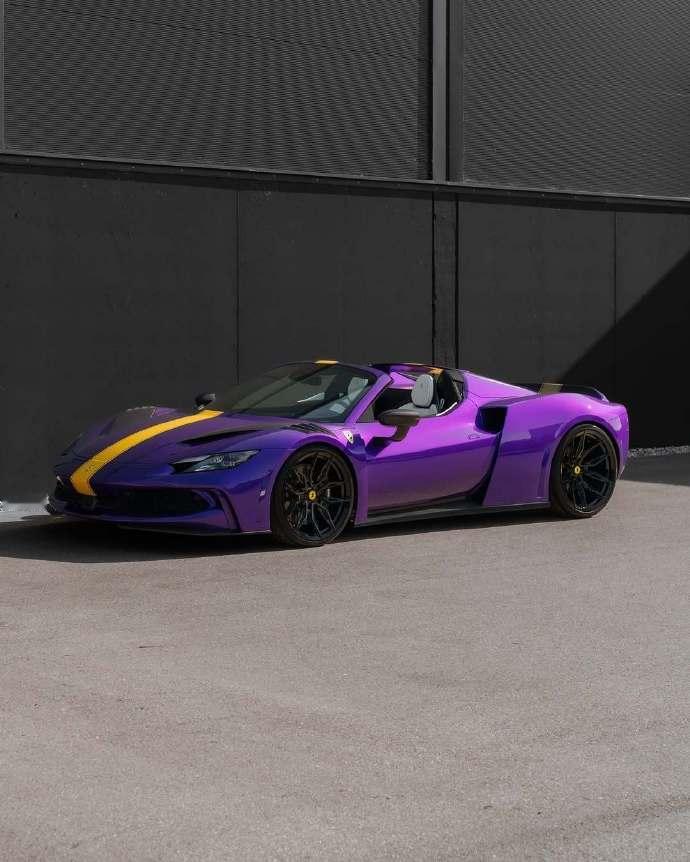 Novitec法拉利296GTSN-Largo，颜色真漂亮！