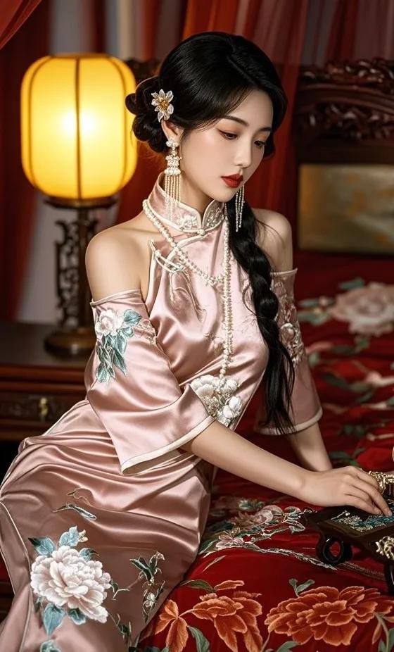 一件旗袍对于女人有多么重要伟大的作家张爱玲就说过，唯有旗袍和美人不可辜负！由此可