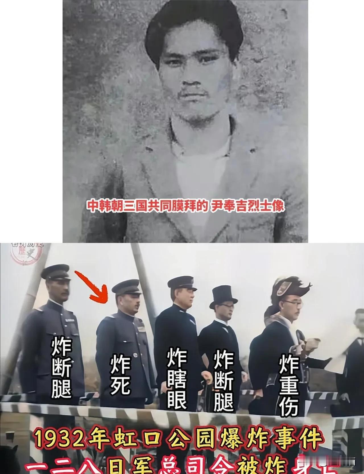 李在明突然拐进上海鲁迅公园，没给媒体留彩排时间，只在尹奉吉碑前放了一朵白菊。9