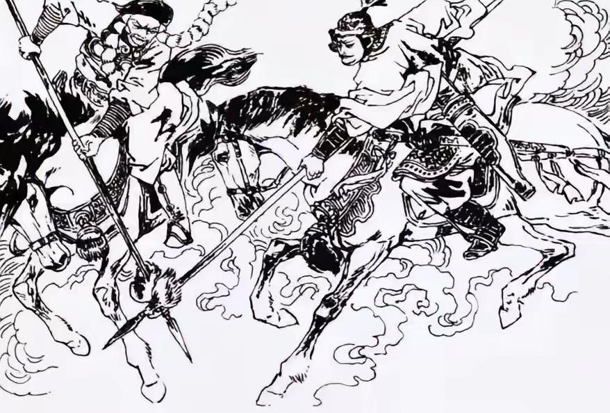 此将武艺不在梁山五虎上将之下，手中一条梨花点钢枪，三十回合杀得金枪手徐...