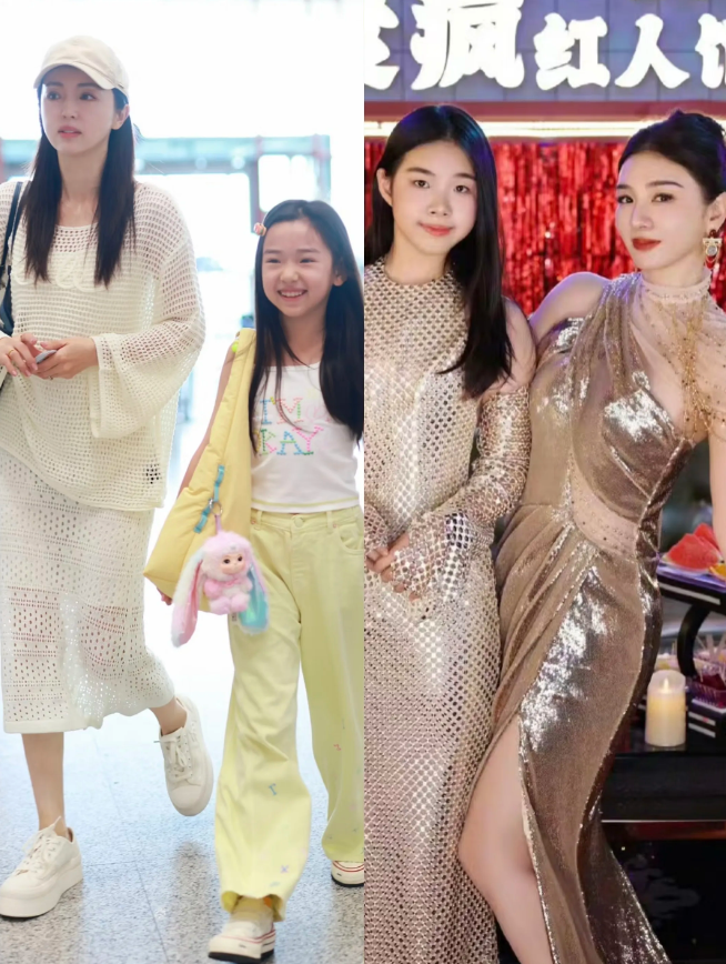 难怪黄奕会那么受伤，原来，真的是同人不同命。她的女儿和董璇的女儿同为星二代，