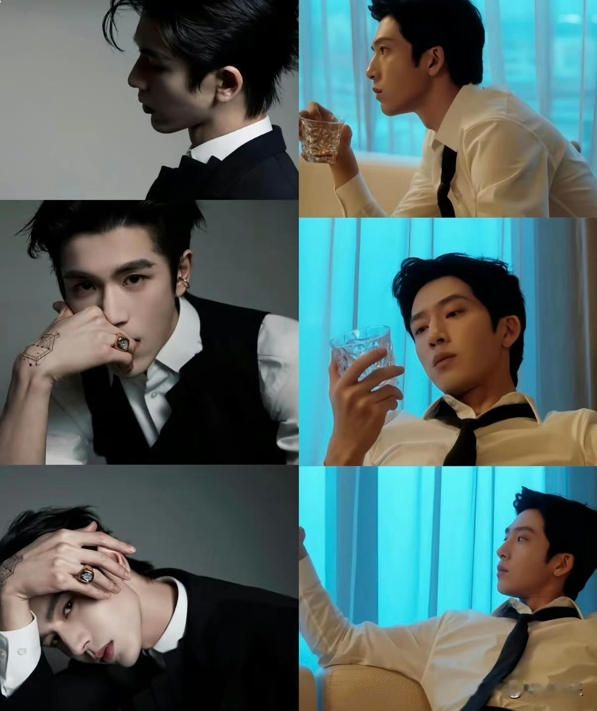 对不起张凌赫，现在是井柏然进行曲了，顺便理智调查一下：谁的热度更高？
