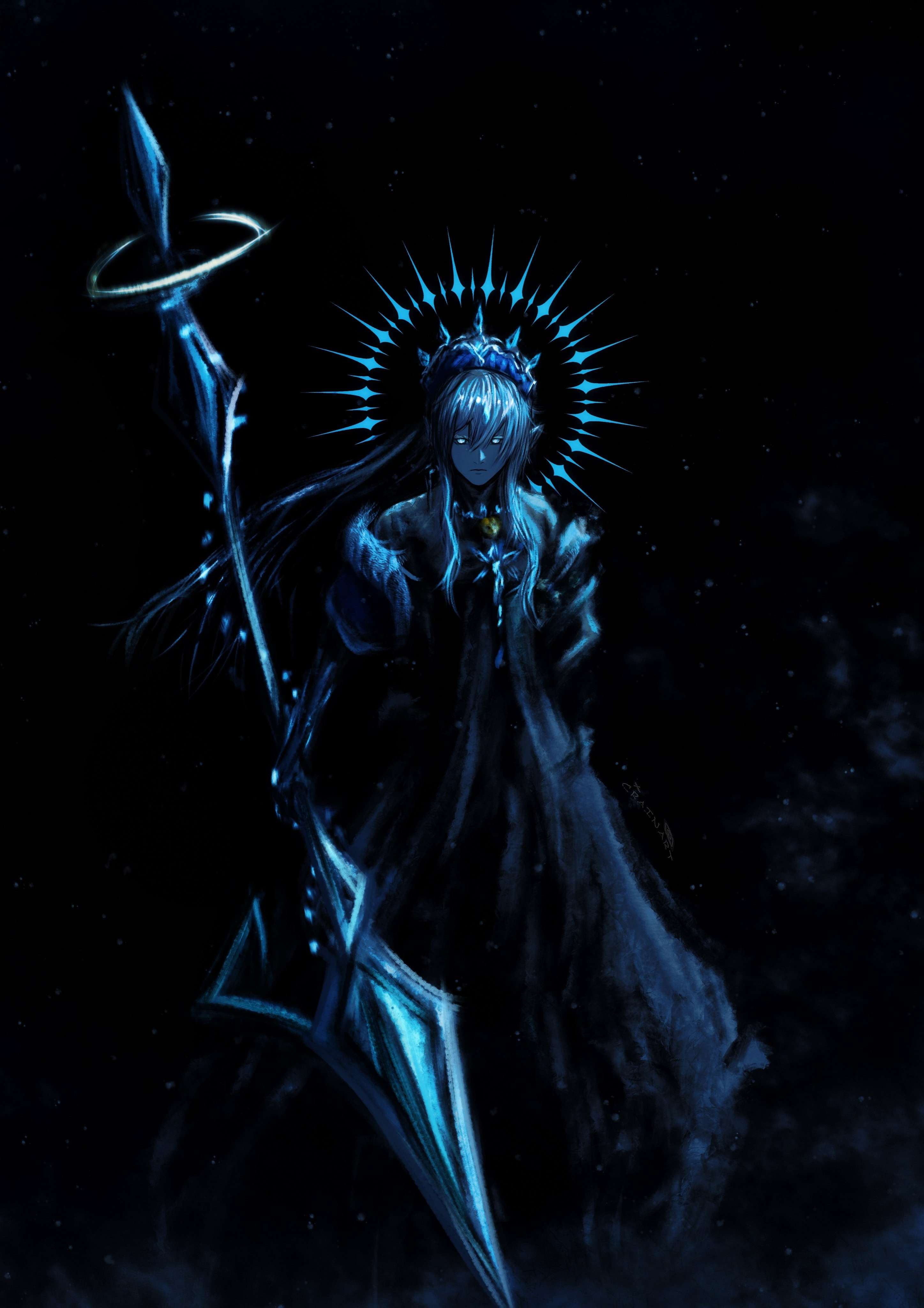动漫“那么，替我燃烧旧世界吧。”画师：CrainArt