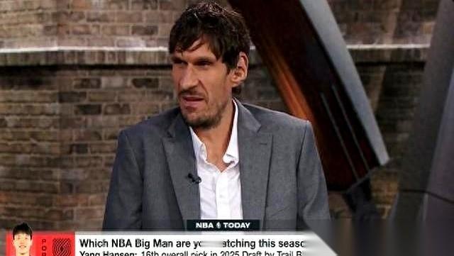 看到博班在ESPN上那段话，我整个人都精神了。他说的不是别人，是咱们中国的杨瀚