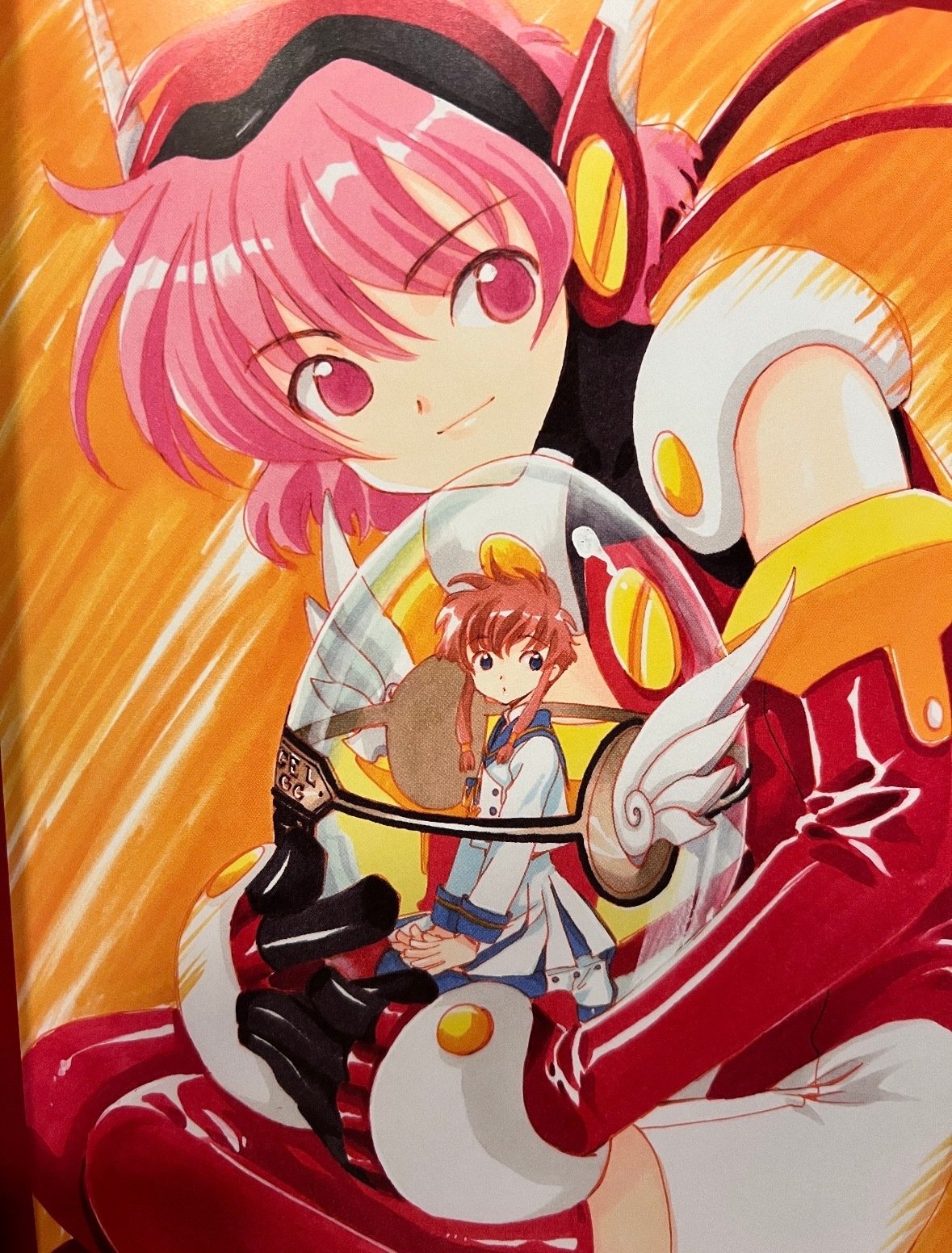 任何人没有看过C妈的双色画集我都会伤心的OK动漫点评团海外动漫名场面clamp