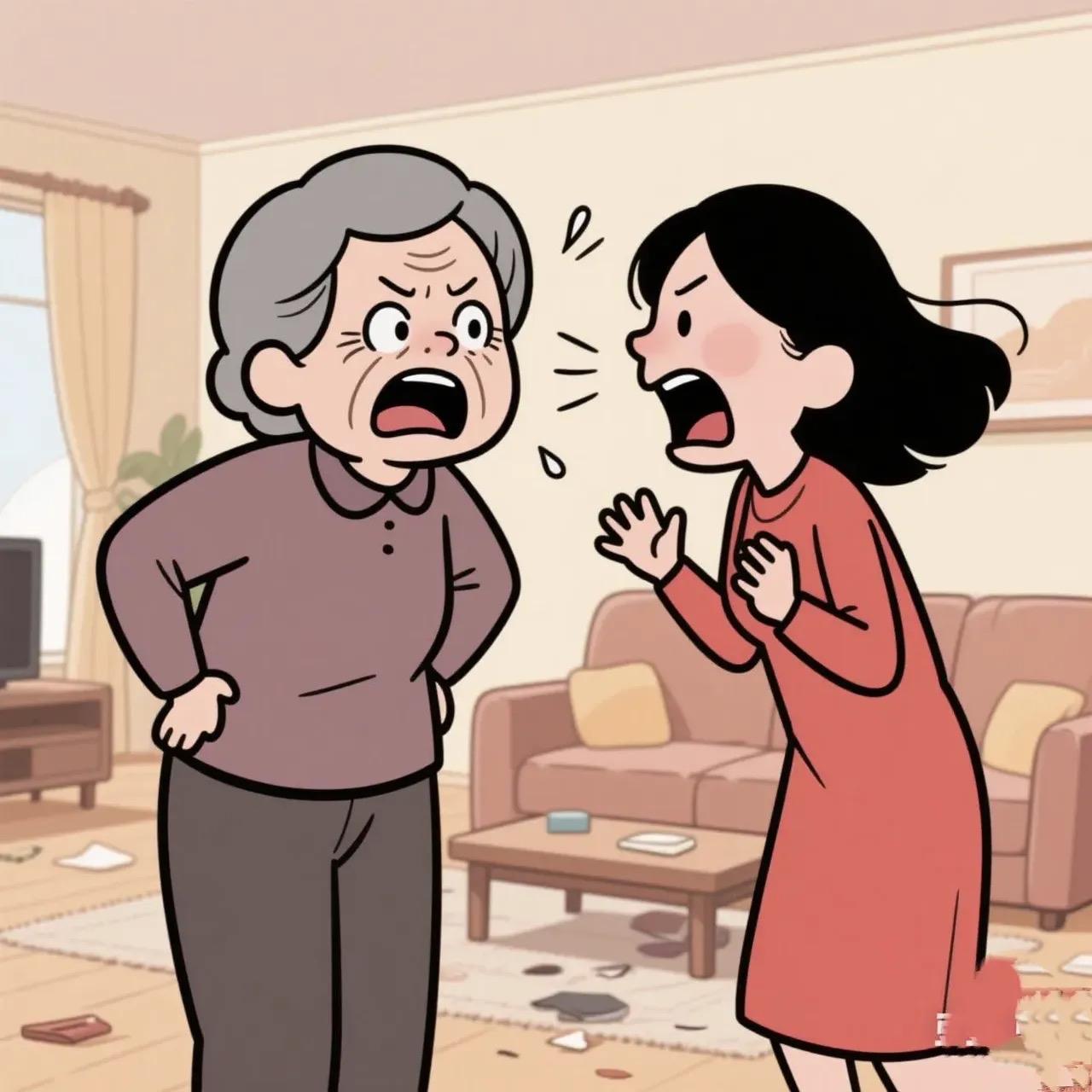 婆婆对儿媳的称呼，惹的儿媳掀桌子婆婆做了一桌子菜，儿媳把菜全部掀翻到地上，让