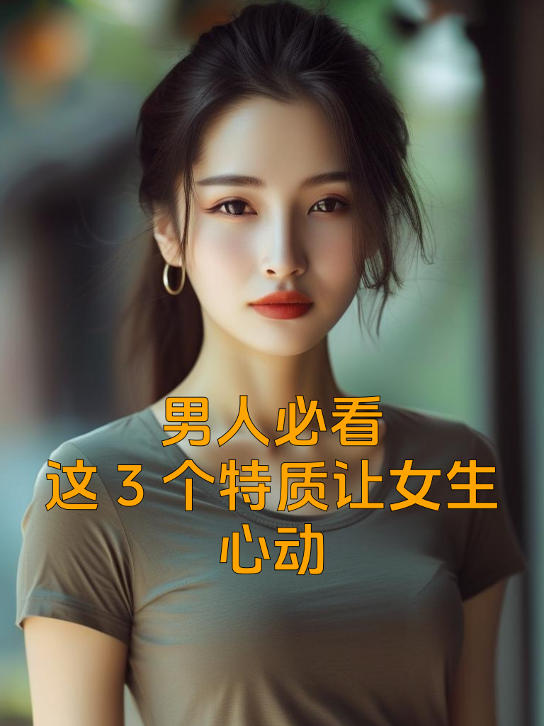 男人必看：这3个特质让女生心动