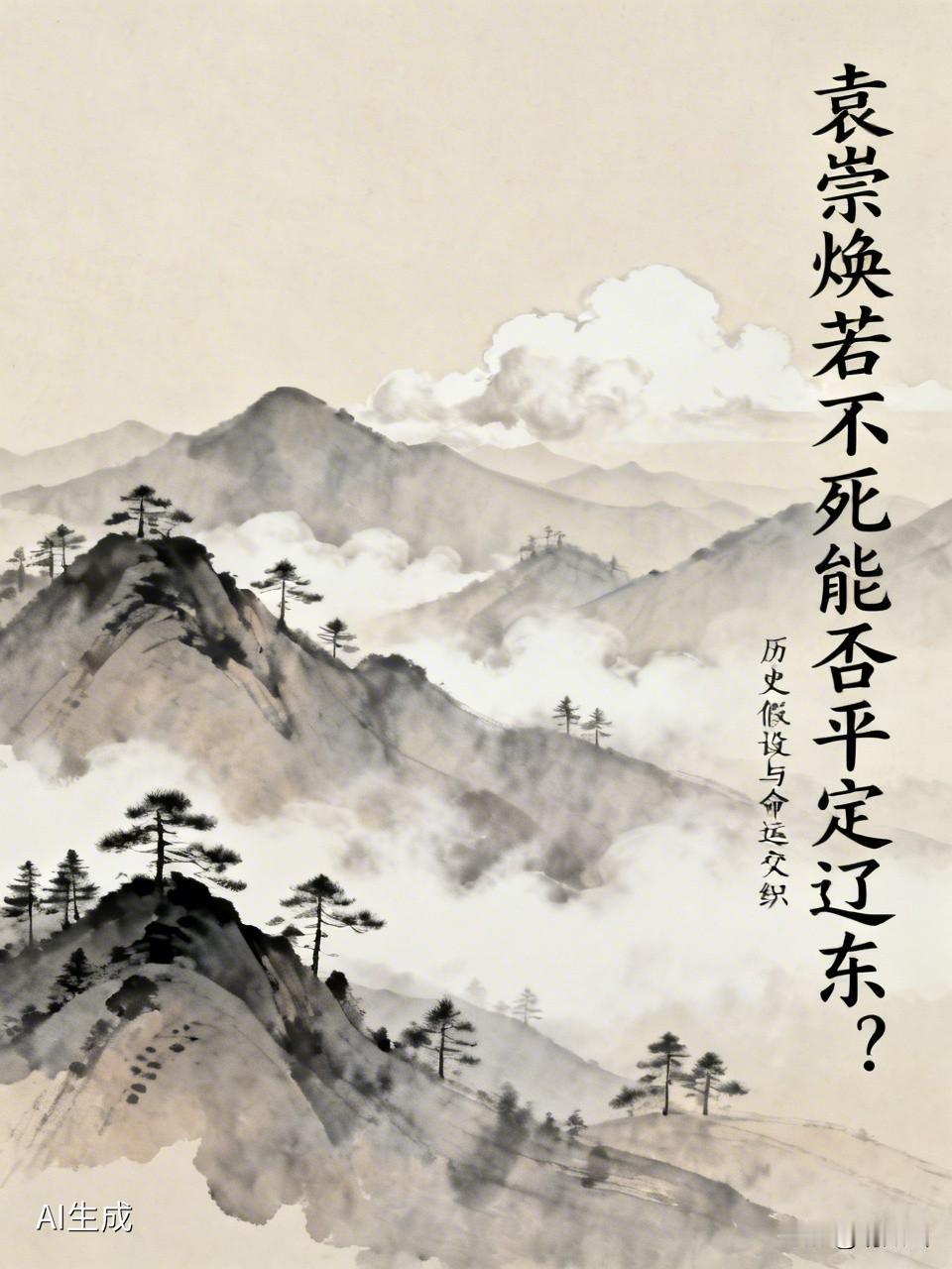 袁崇焕如果不死能不能平定辽东?袁崇焕不吹牛欺骗崇祯，大明不会亡。袁崇焕不杀毛文