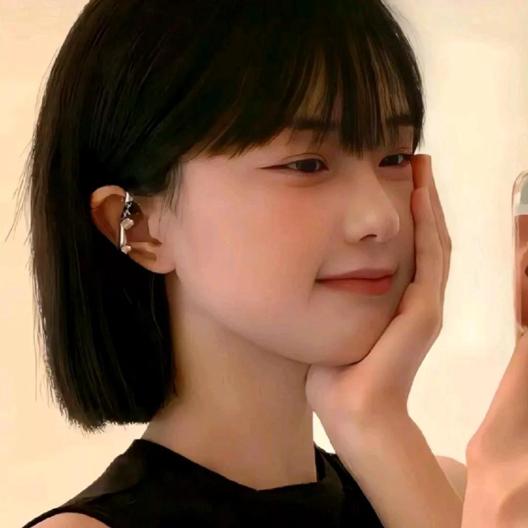 甜美少女风，精致耳饰，温柔微笑少女粉耳饰气质女耳饰少女风耳饰温柔花朵耳饰