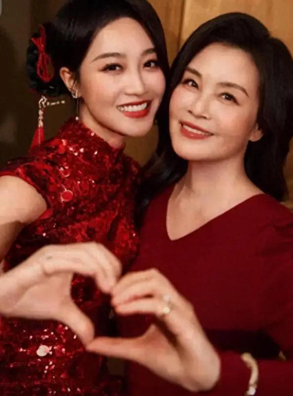 蓝盈莹的母亲才是她最大的底气。又漂亮又能干，性格坚强，事业成功。