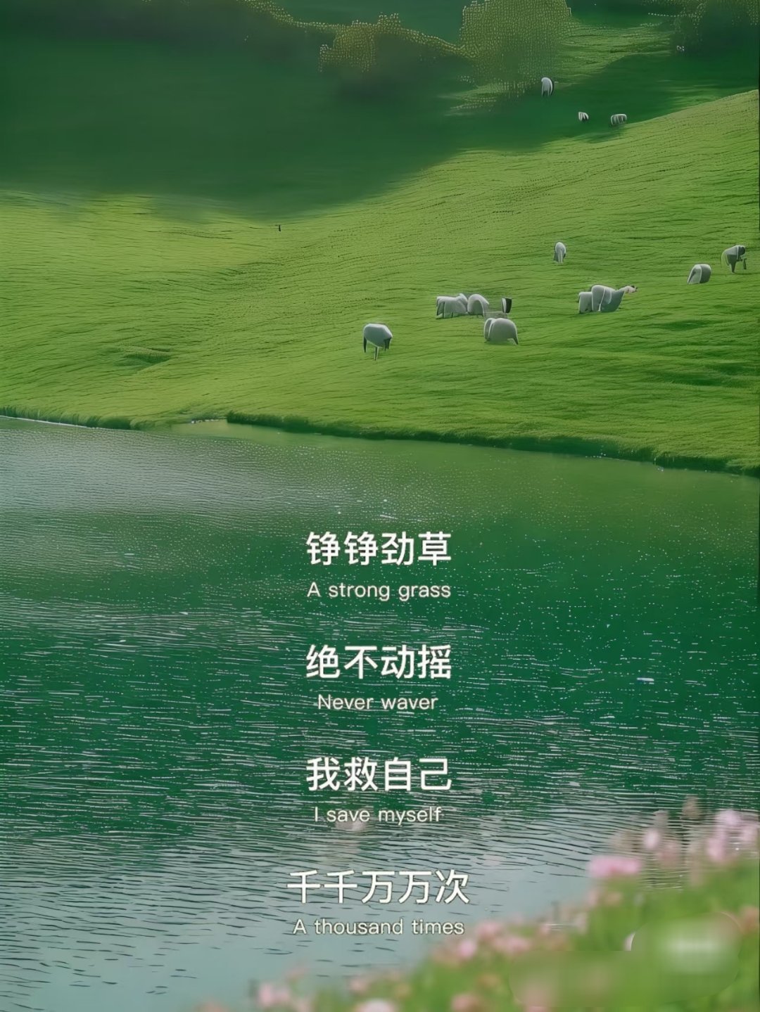 曾执著于外界的晴雨，如今却觉天地愈宽。缘起时珍重，缘尽时从容，人来人往不过是沧海