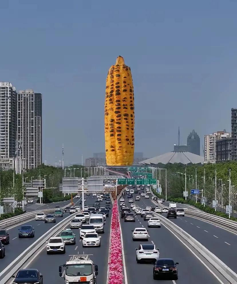 郑州的“大玉米”那可是相当有名，斥资22亿建成，还曾是中原第一高楼。不过它变成“