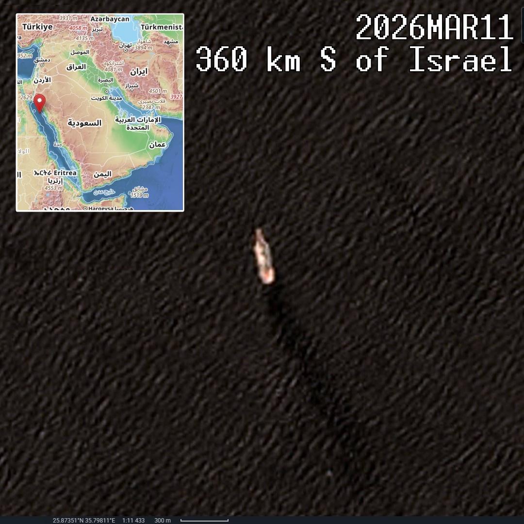 截止3月12日，美国海军航母福特号航母战斗群依然在红海北部游荡，由于十分害怕也门