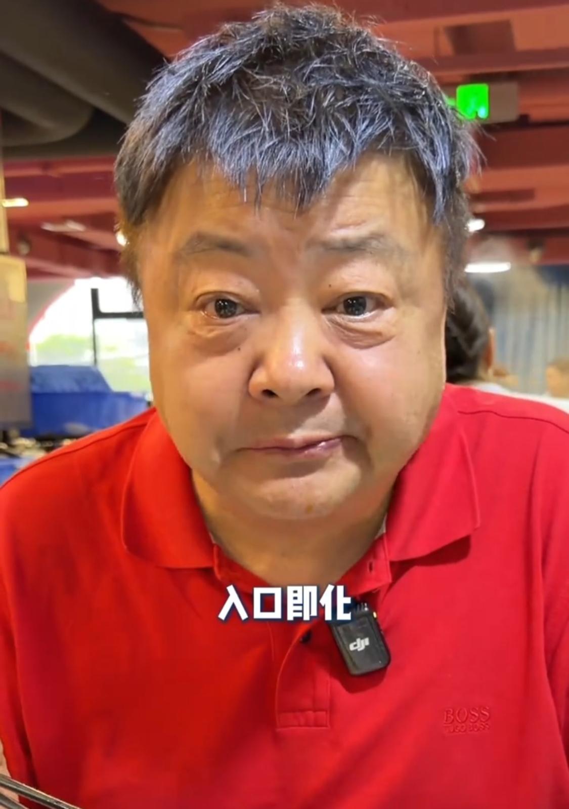 演员洪剑涛打卡汕头潮汕牛肉火锅，本意测评食材口味，视频火了之后，没人聊牛肉鲜不鲜