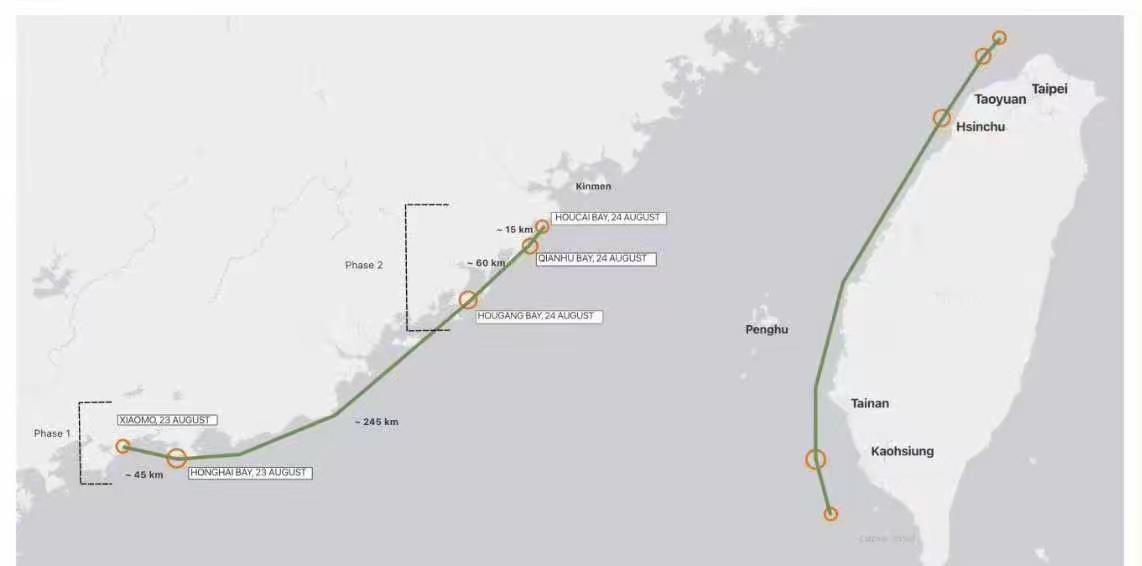 美国海军战争学院的新报告认为我军在2025年8月进行了一次对台岛的模拟登陆演习。