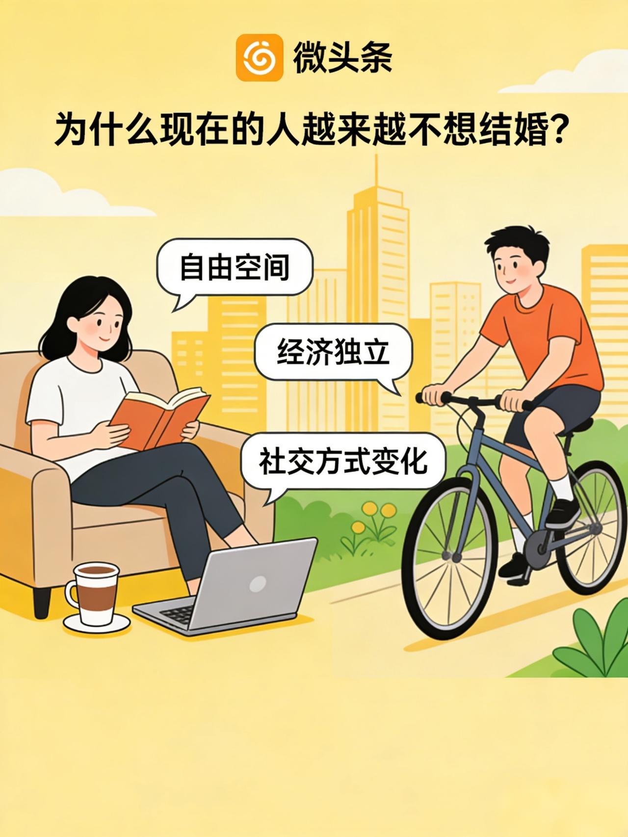 为什么现在的人越来越不想结婚了？这个话题刷爆全网，戳中了无数年轻人的心声。
