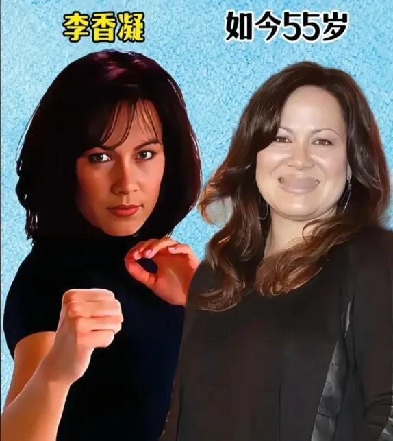 9位功夫女星今昔颜值对比：感觉年轻时最好看的不是胡慧中、杨盼盼，也非杨丽菁与高丽