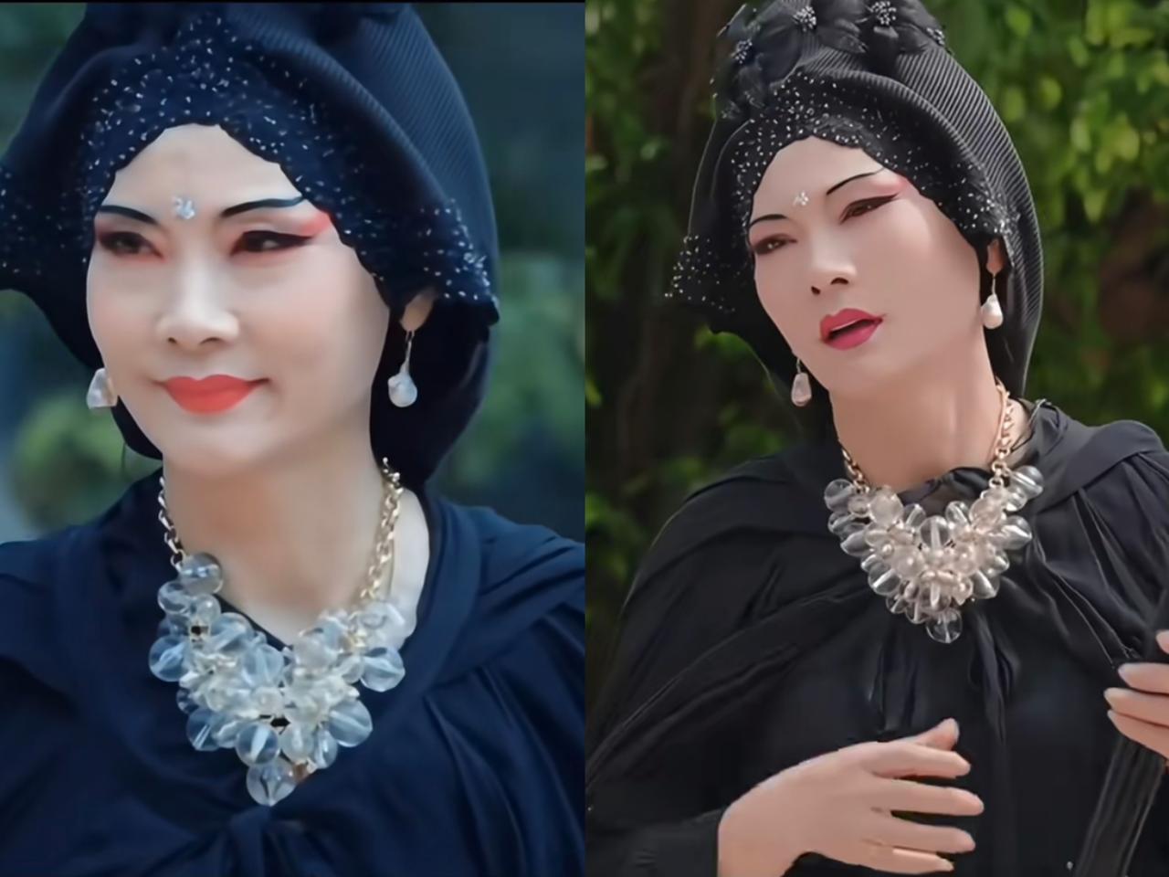 长得好看，披个麻袋都好看，不信你看看62岁的何赛飞，在一路繁花2里，她扮