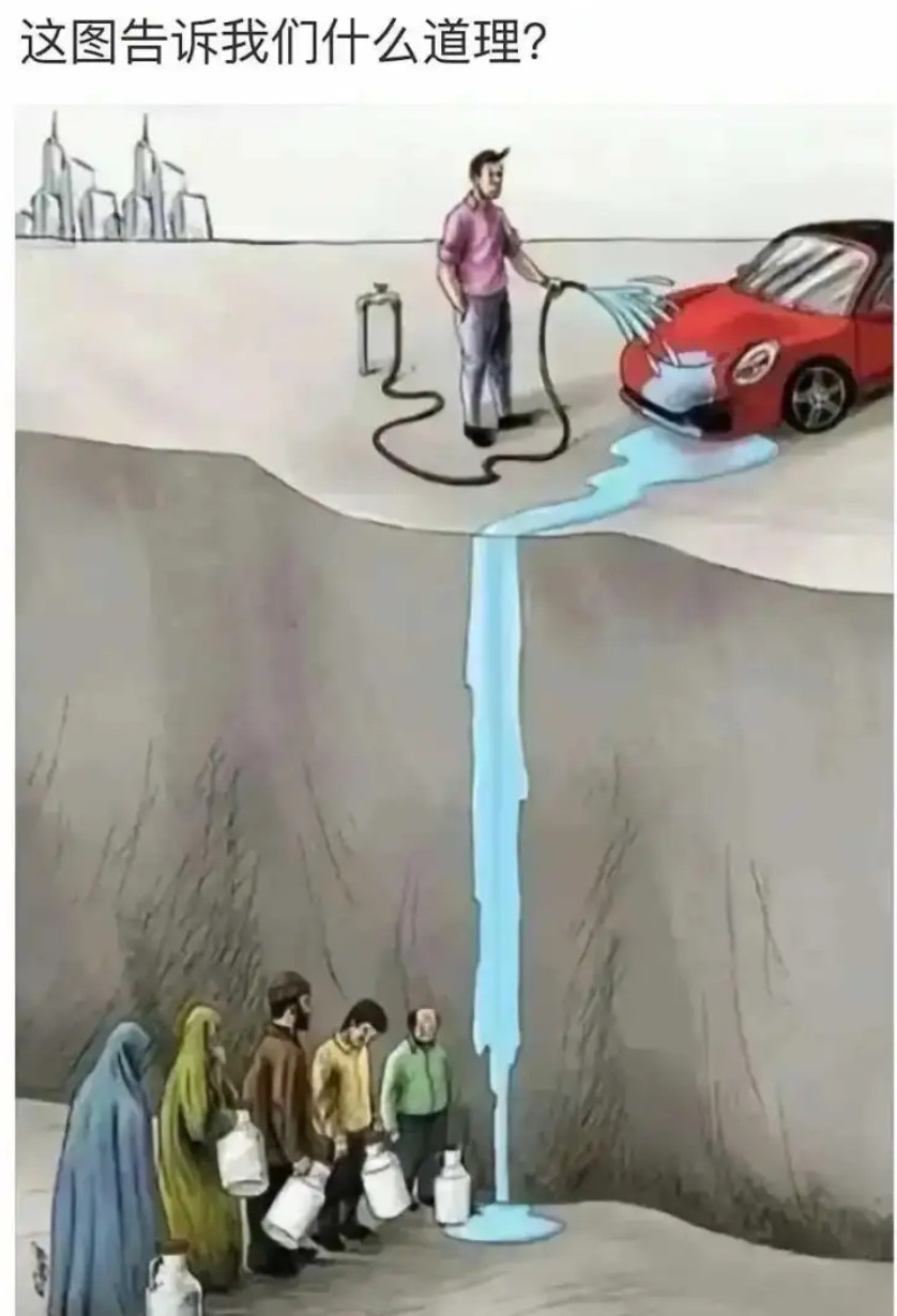 这图告诉我们什么道理？​​​