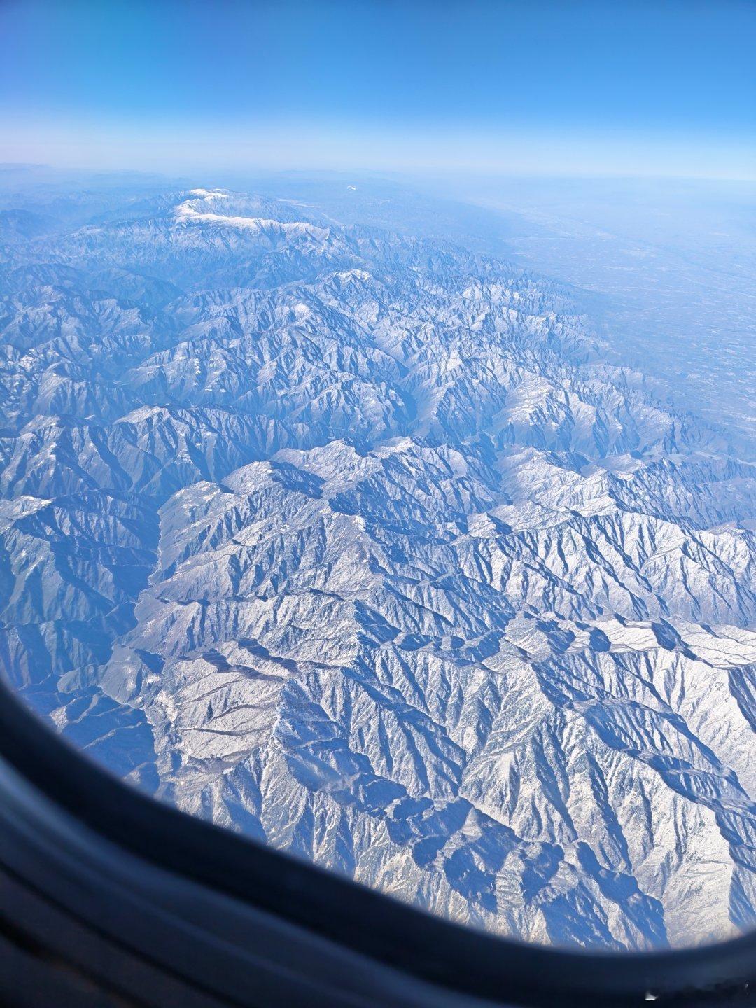 秦岭上已是白雪皑皑