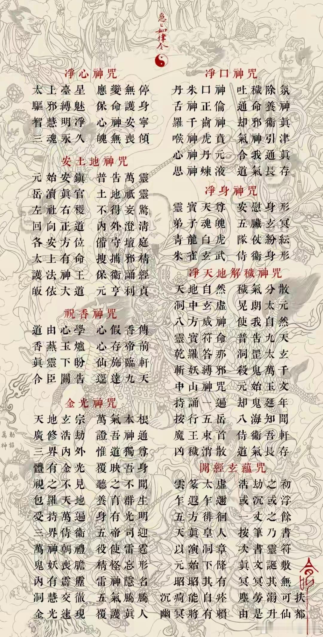 轩辕黄帝治病神咒全文（据《黄帝内经》祝由科传承版本整理）轩辕帝君，圣德昭彰。代