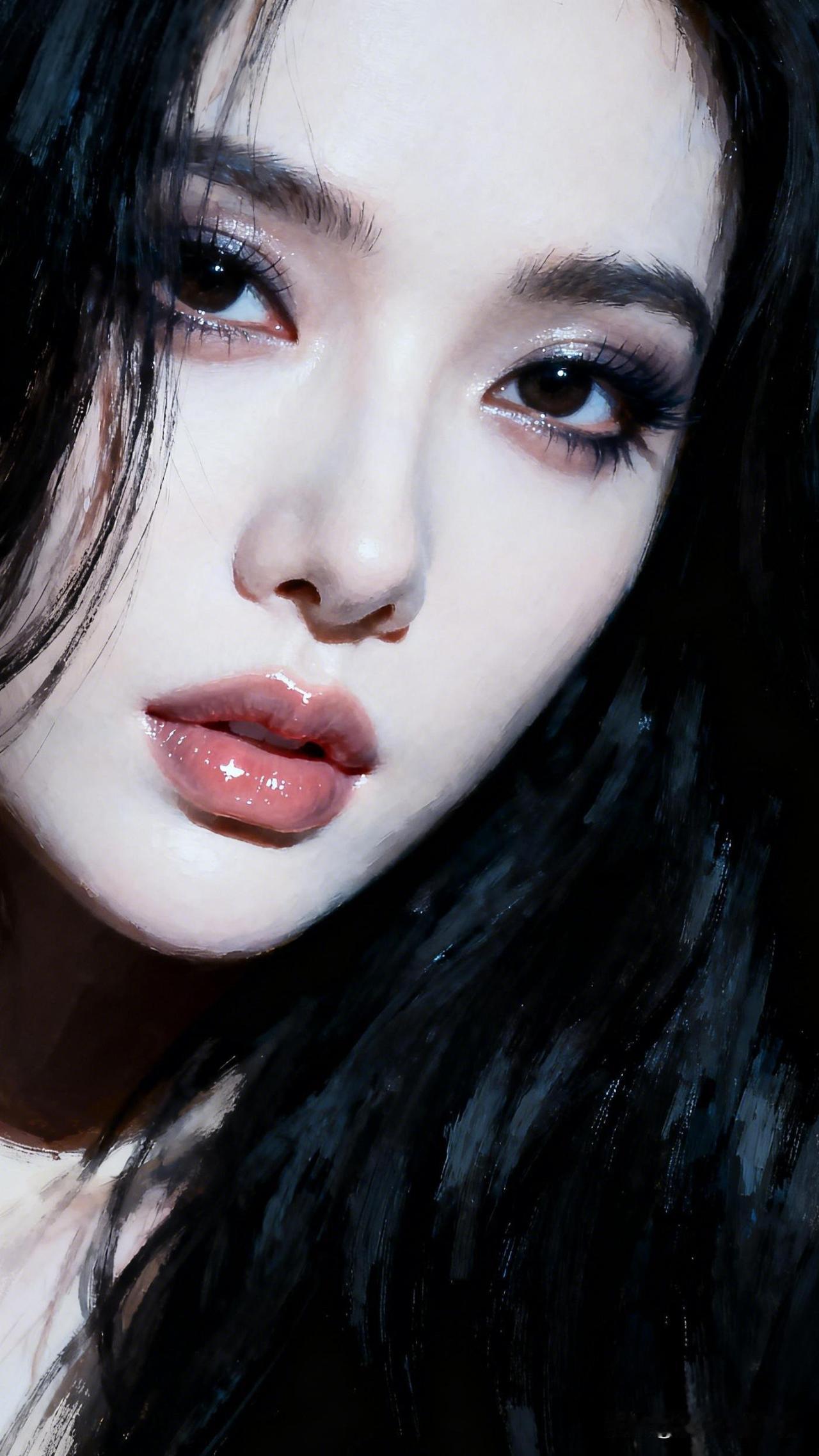 红颜薄命，谁怜谁怜。什么样的女生称得上是美女?梦幻般的少女，黑发如瀑，眼神迷离