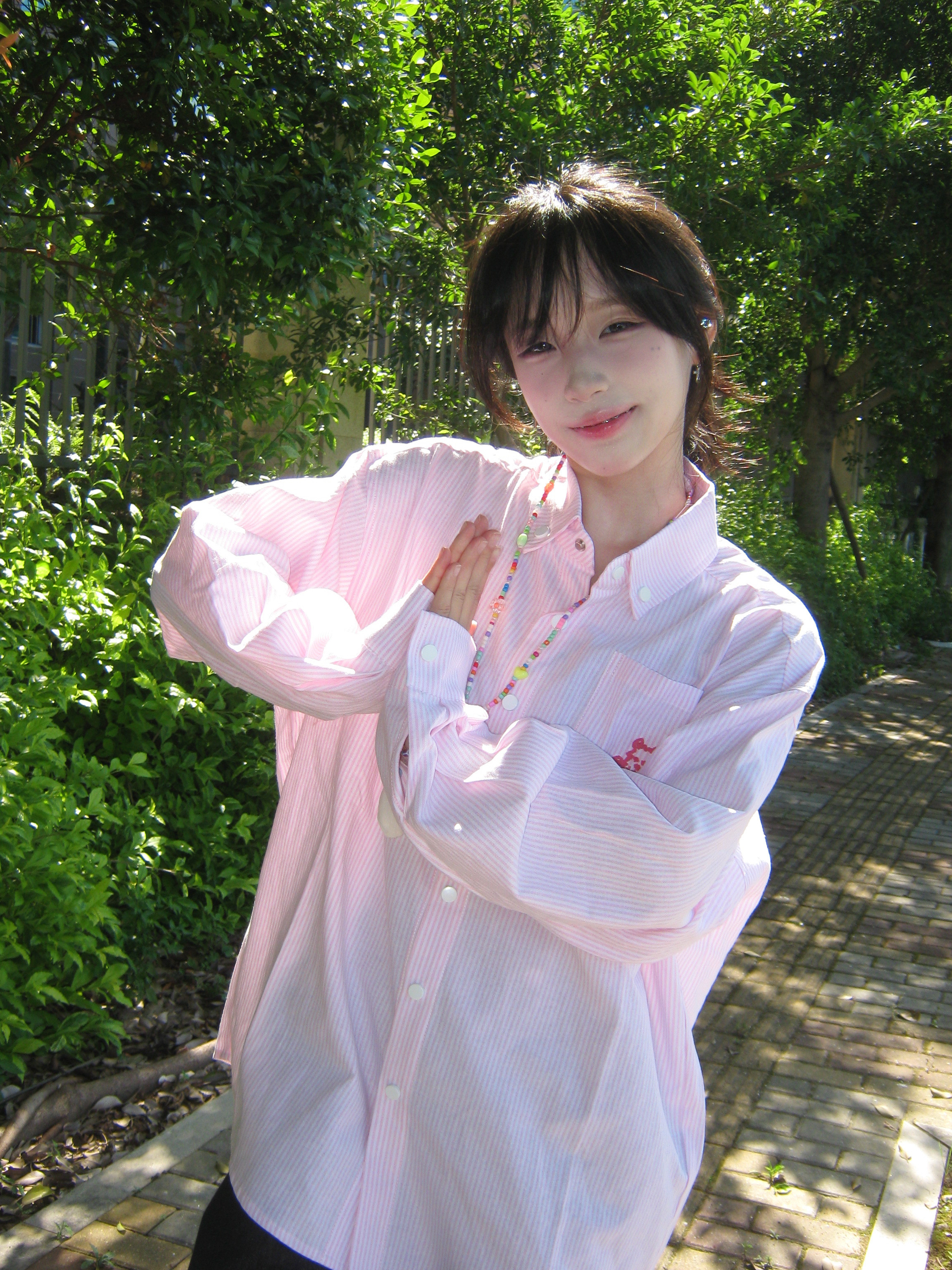 一组粉色最后一组～天空蓝蓝的饱和度超好看喜欢（*＾3＾）📷佳能a470➕🍎