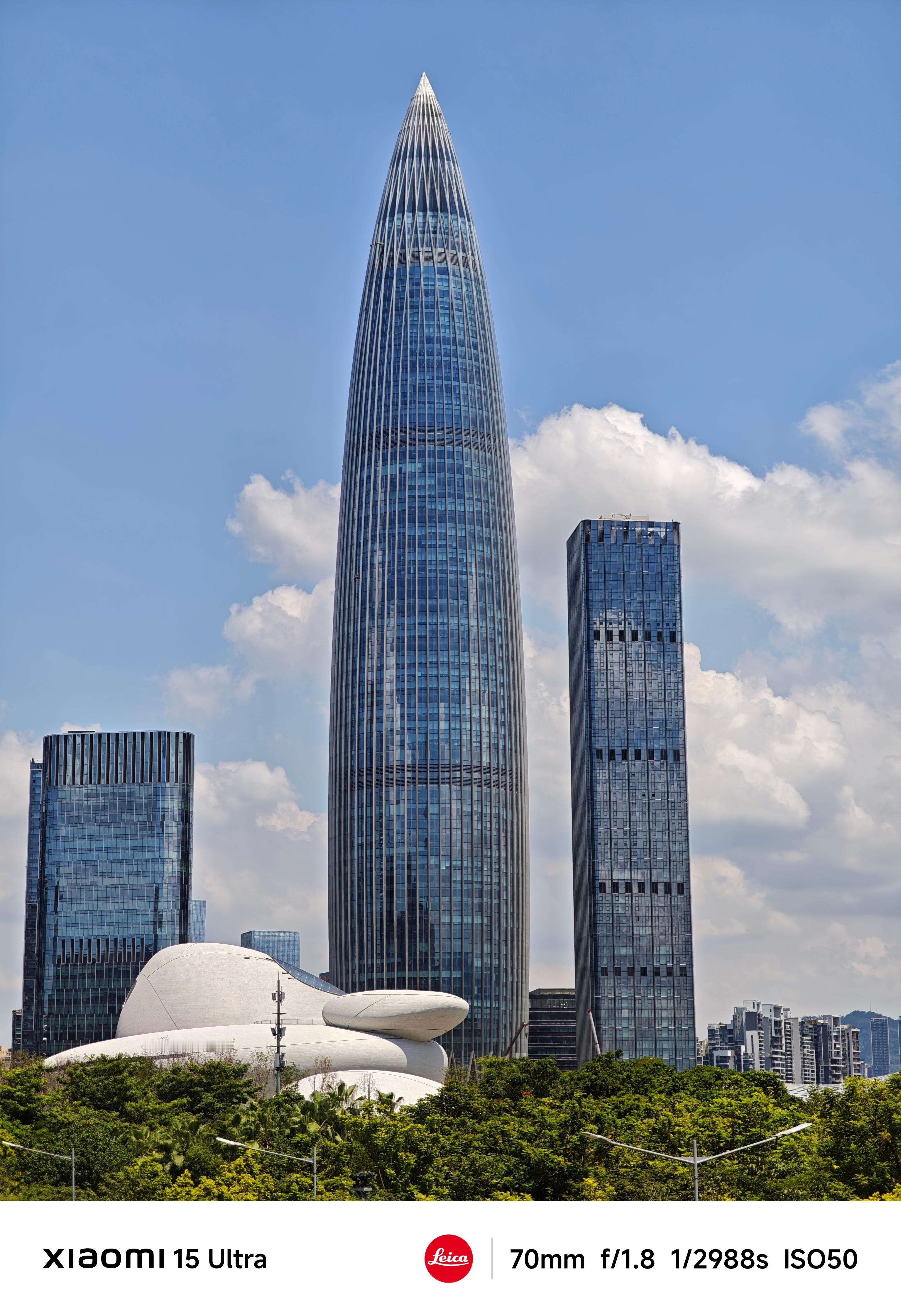 带你们看下，深圳第三高楼，春笋，可以看下你城市的地标建筑吗​​​