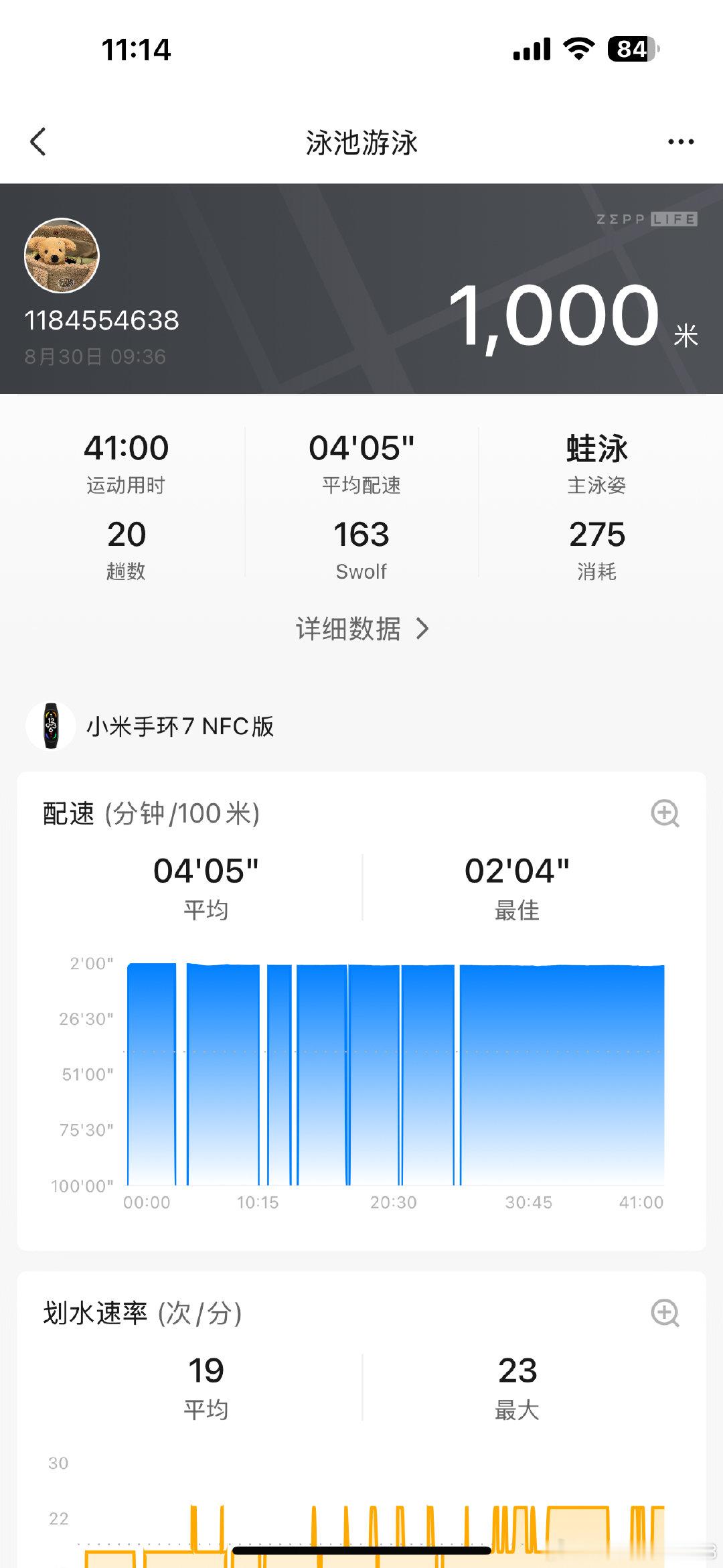 找到手环，迫不及待游一下，人少真好​
