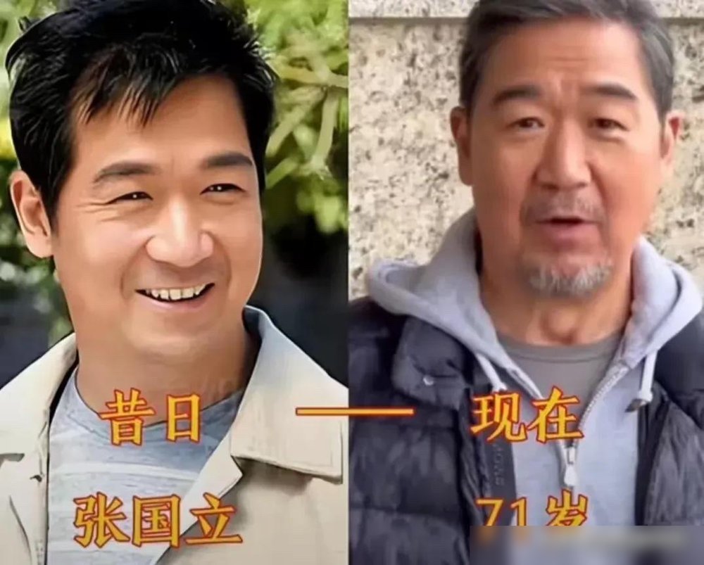 71岁张国立又出来拼了，满头白发，脸上全是褶子，机场路透看着是真累。没滤镜，没修图，就这么硬生生露在