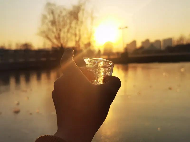 看到“天寒地冻一杯酒”求下联，还挺有意思的。之前看到一个下联“鹅掌鹿唇千载缘”，