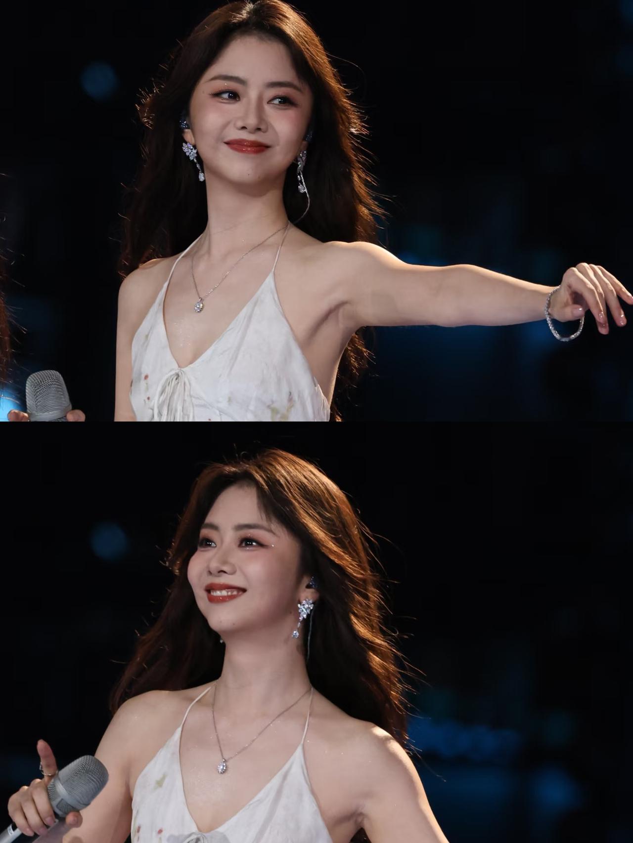 我闺蜜亲眼见过谭松韵她说了一个实话说谭松韵根本不是电视上看的那样。镜