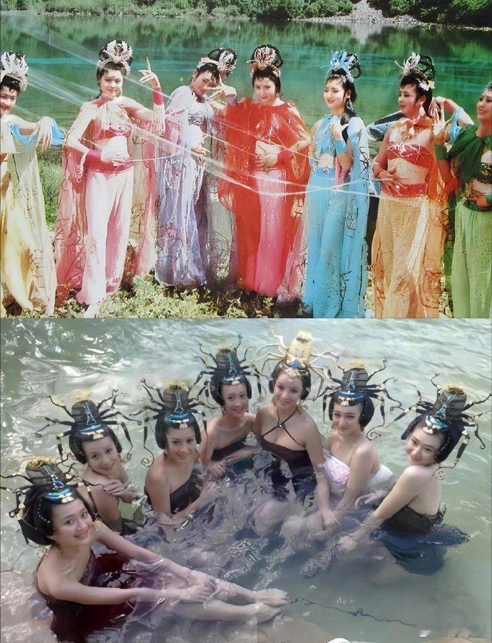 两版蜘蛛精对比​​​​