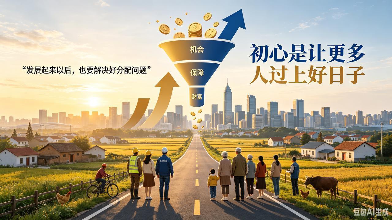 当年共产党闹革命就是奔着分配不公这个社会矛盾去的当年我们党领导人民闹革命，核心