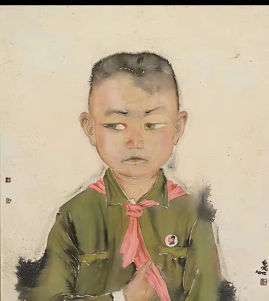 本以为清华美院够离谱了，央美教授刘庆和的《开学》又刷新了底线。谁家的孩子开学