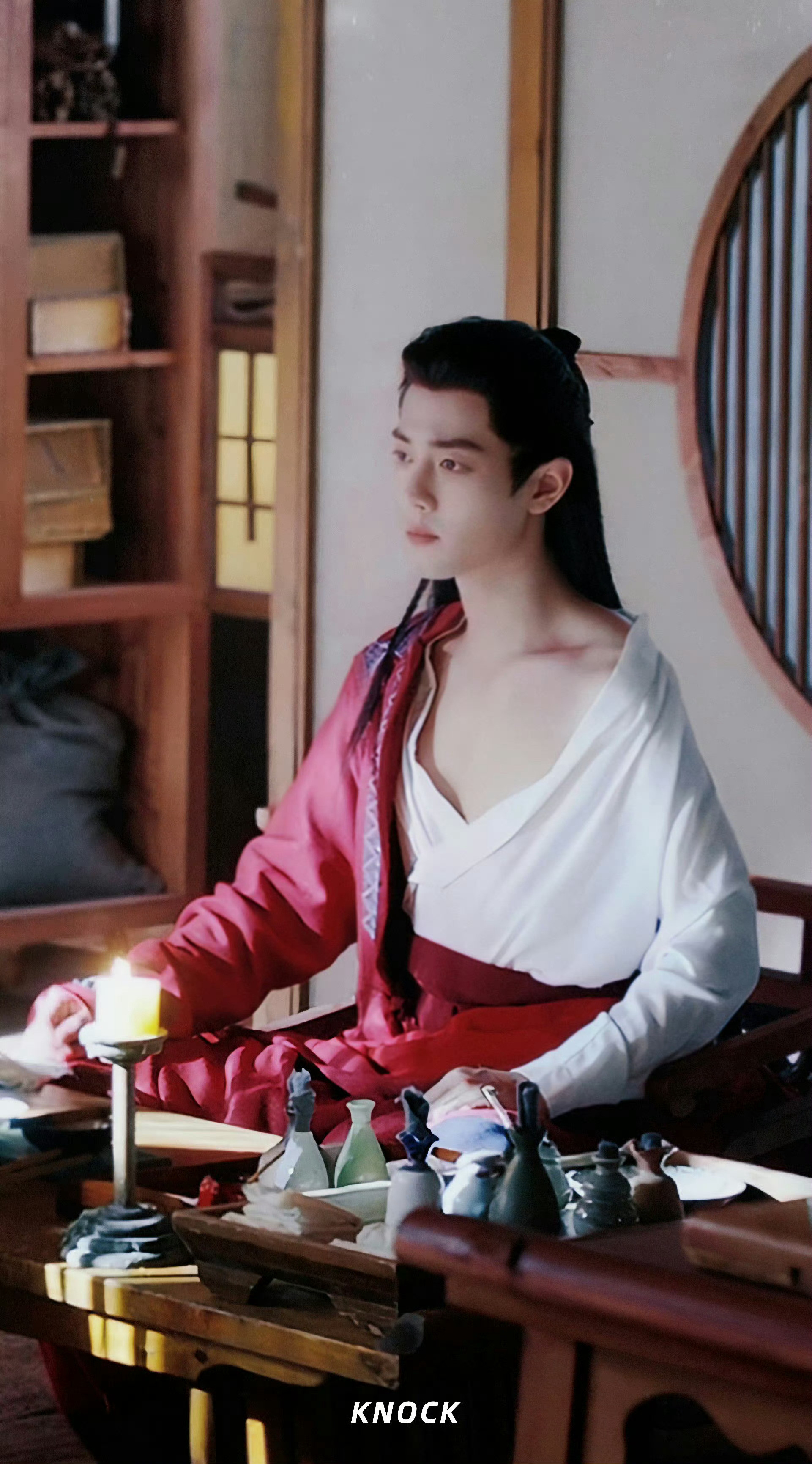 ♡⃝𝒍𝒐𝒗𝒆ʚɞ☽⋆❥»»肖战哎妈呀，师父这喉结滚动的…要不