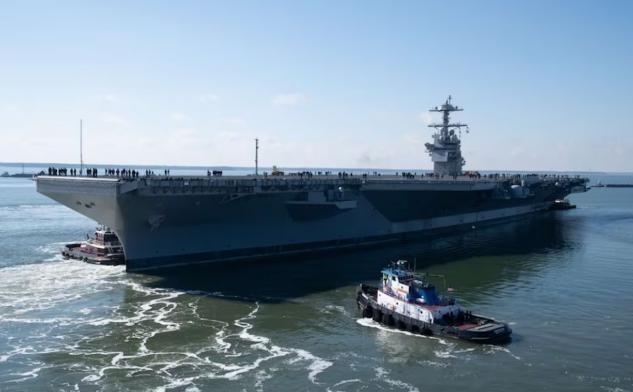 外媒：再这样下去，美国甚至没有足够航母给中国当靶子！《亚洲时报》2月6日发文，