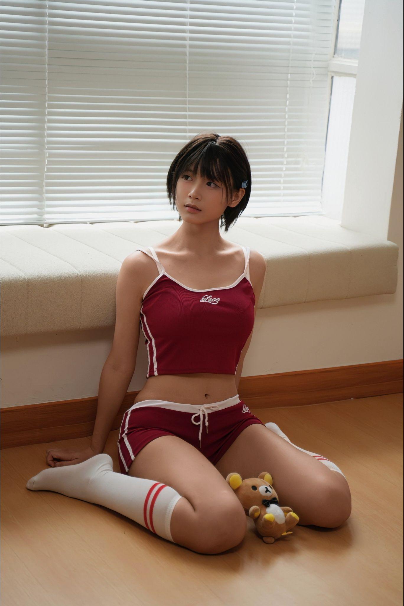 少女写真。