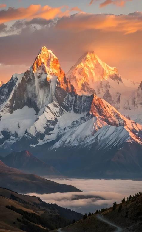 刷到日出金山，接住一整年的好运气！晨光破晓，金山生辉，这是大自然最慷慨的馈赠