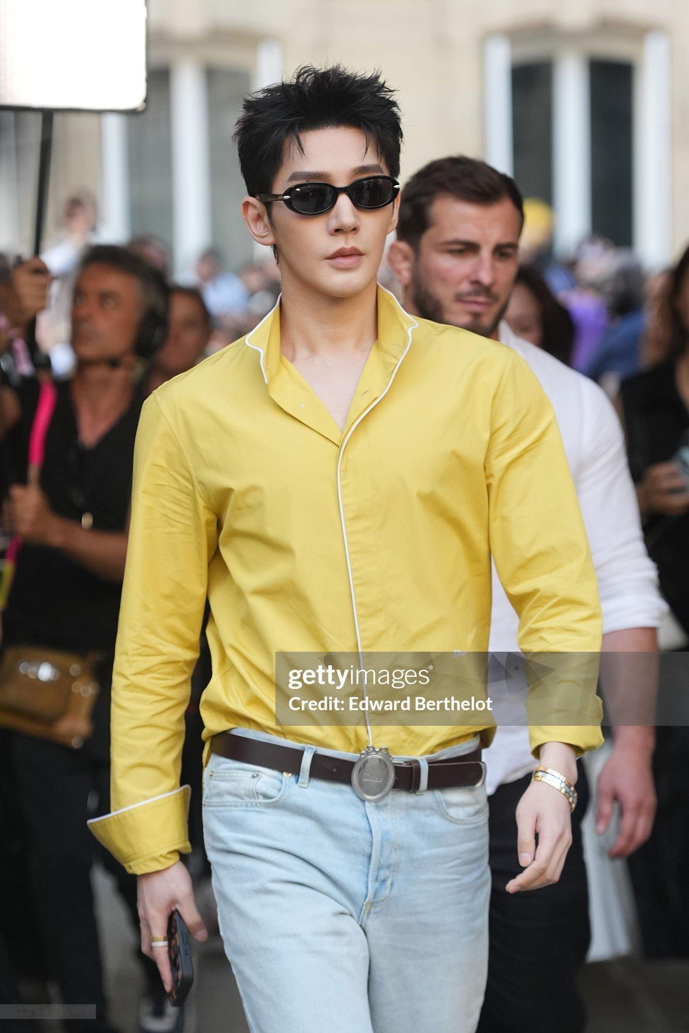 邓为｜Dior2027夏季男装秀潇洒随性的Gettyimages生图输出，捕