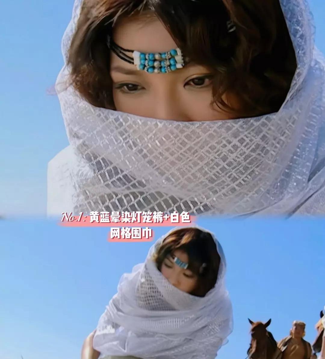 我怀疑那尔那茜想演出这种感觉，结果硬件条件不允许，只能说这个美瞳，这个眼妆，化
