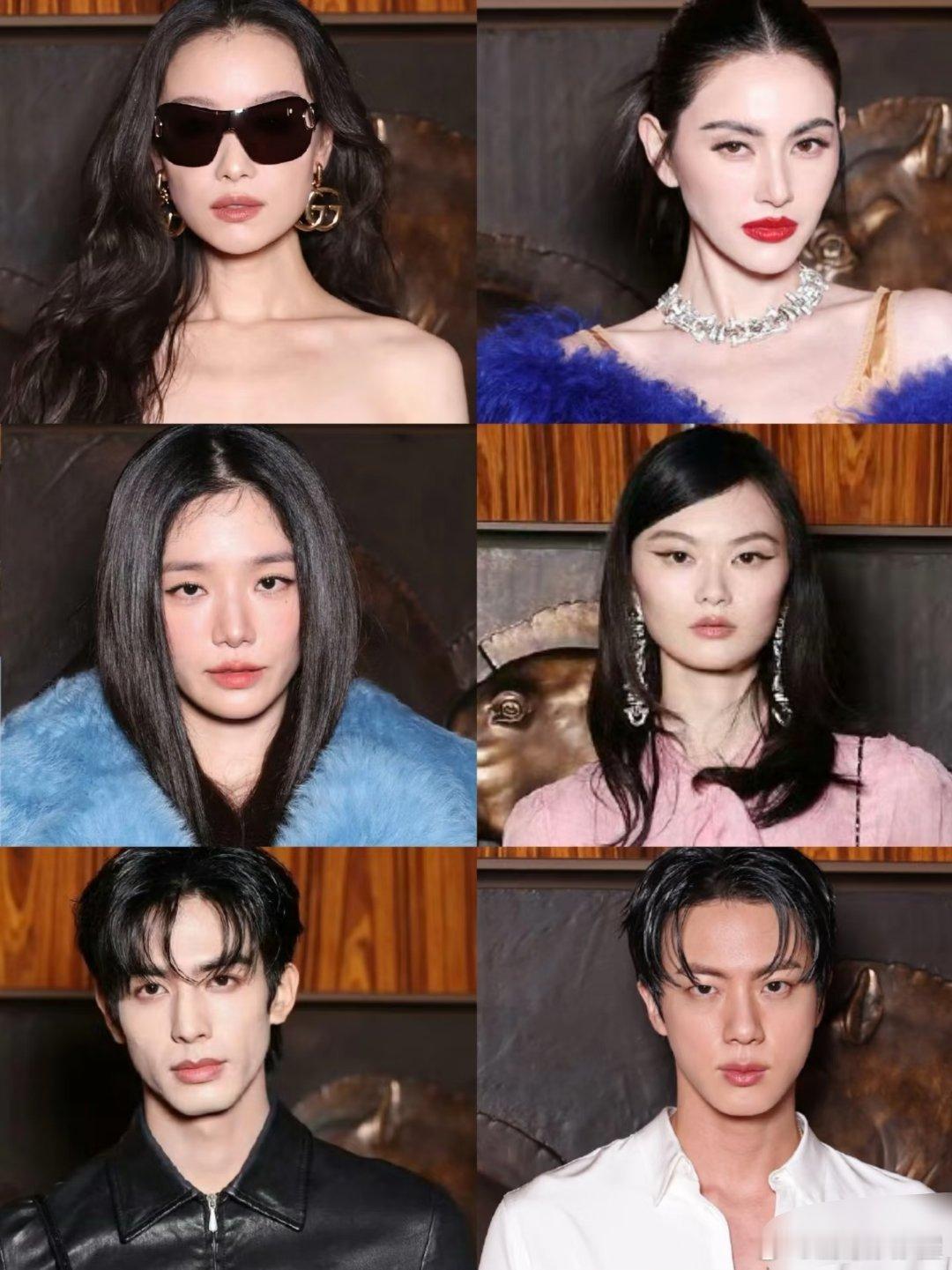 Gucci这个大秀是专门出来害宋威龙的嘛，这套衣服宋威龙穿都不好看…​​​