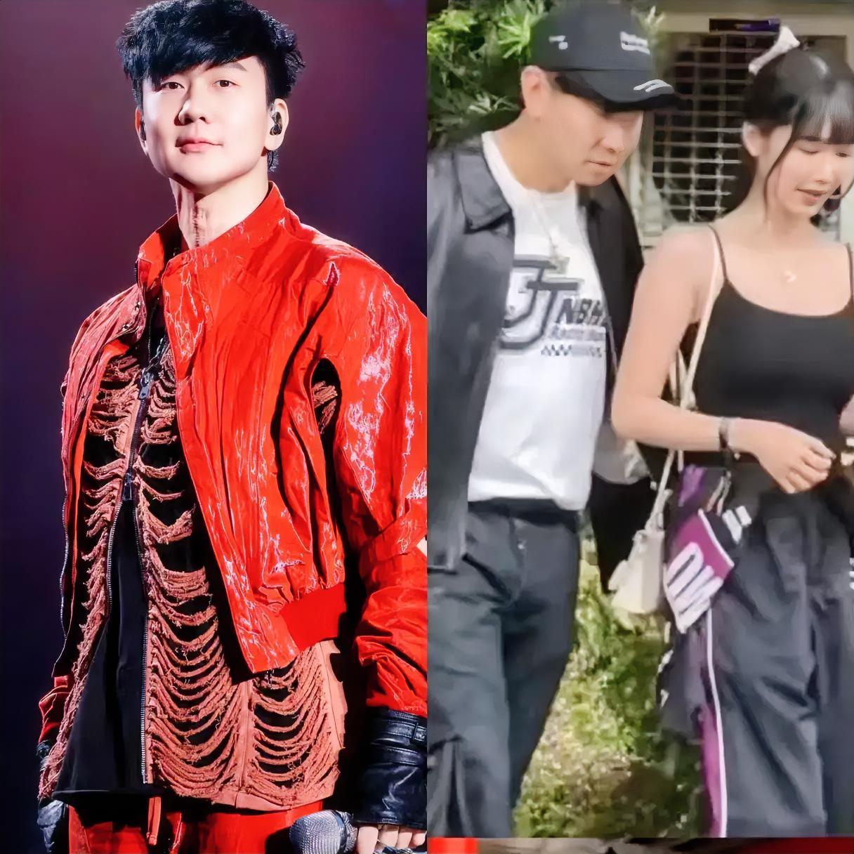 年纪大了千万不要找小女友，不信看林俊杰就知道了。林俊杰和女友七七国外路透曝光
