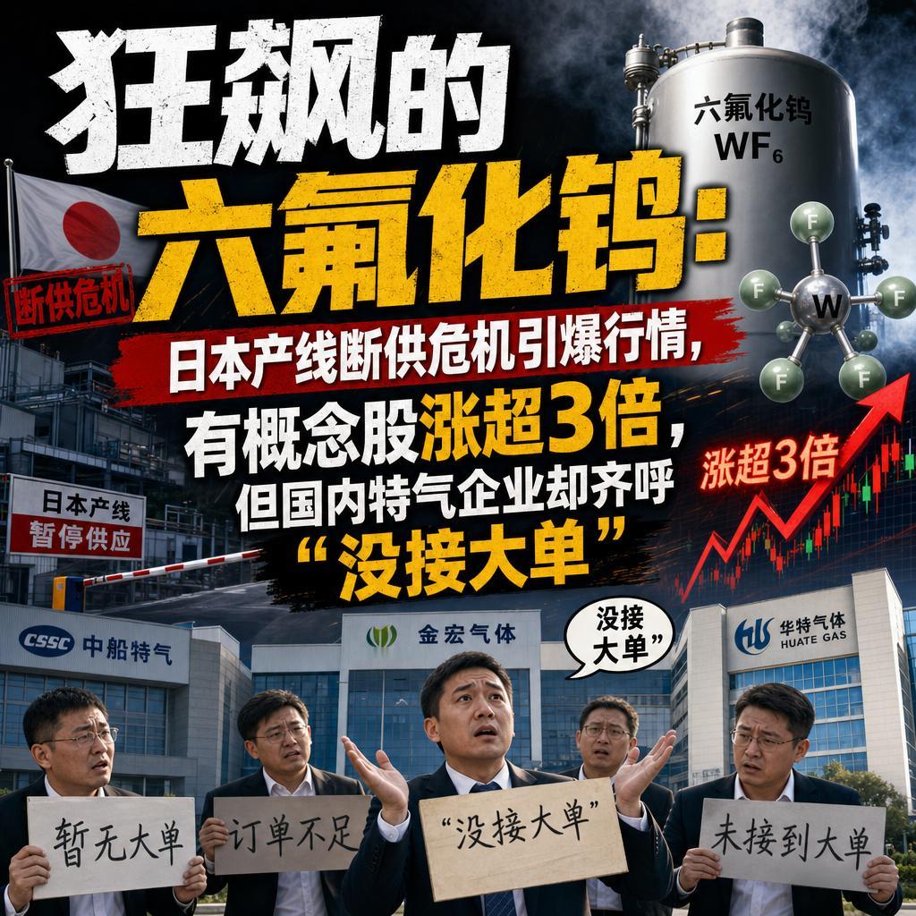 很多人以为日本巨头一断供，国内特气企业就能躺着接单赚翻，可现实却是头部公司集体喊