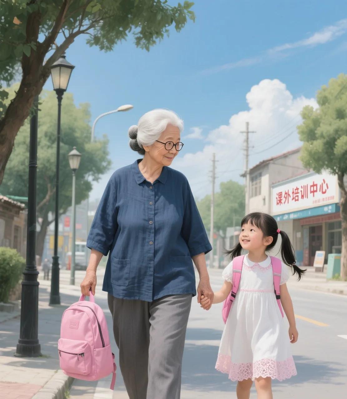 课外班真的有必要报吗？我家的宝贝外孙女，今年9月份就上小学了，可她做口算题，左