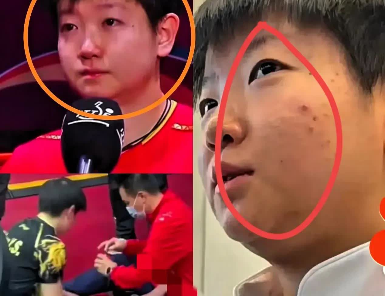 孙颖莎，不行你就退圈儿吧，我实在看不下去了！听说你躲在更衣柜里掉眼泪，