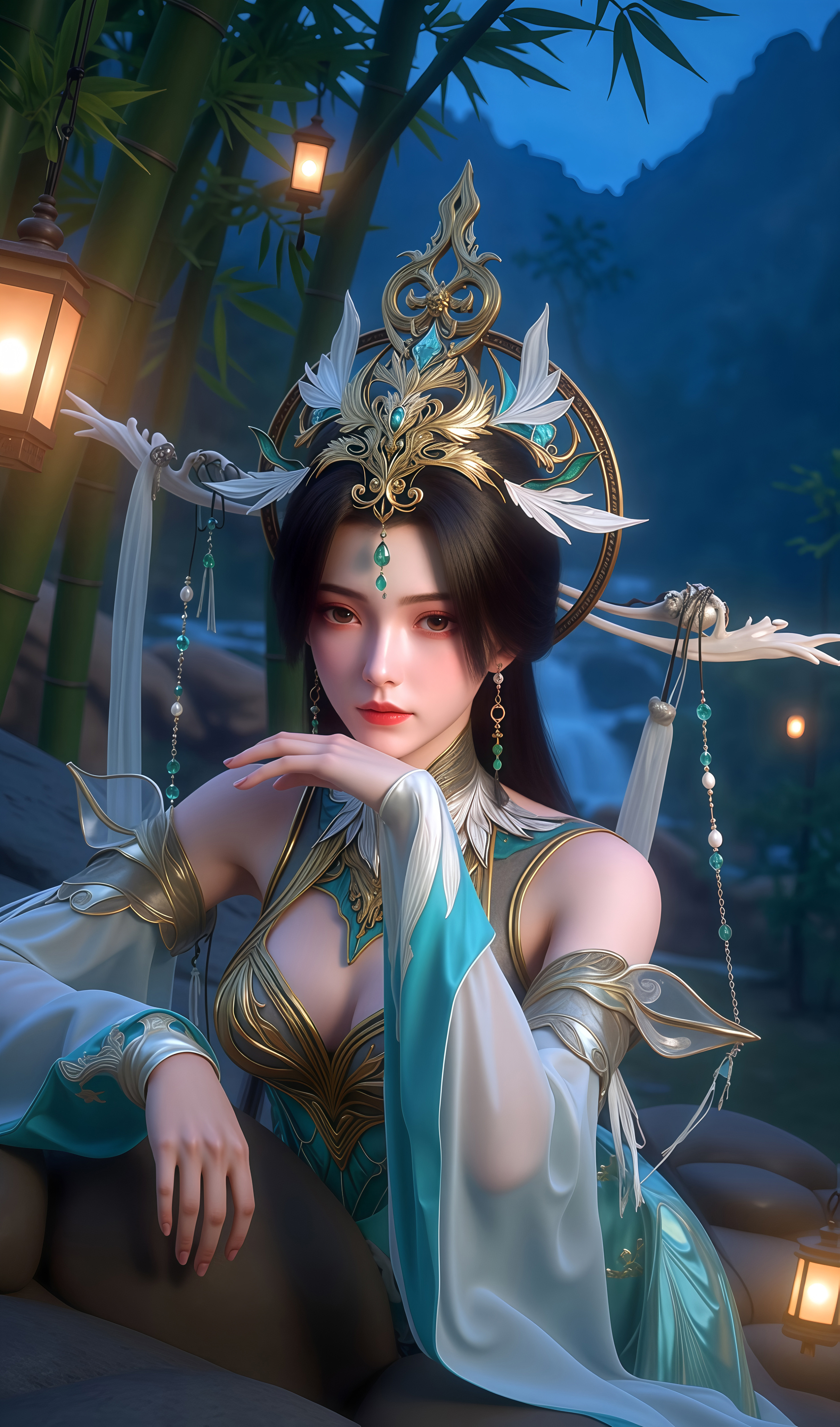 每日国漫女神推荐：完美世界柳神壁纸，为保护主角石昊战死！