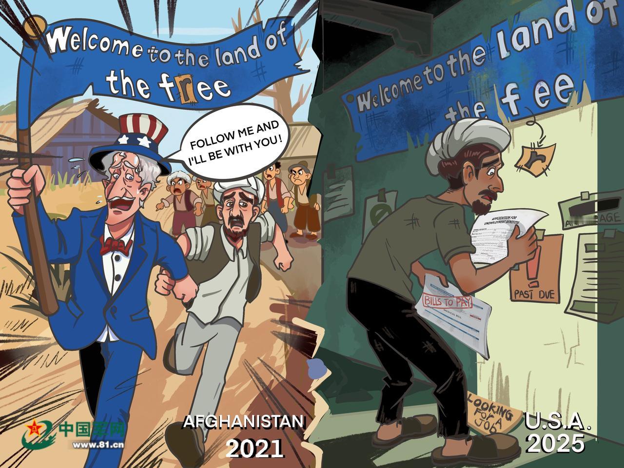 你爱美国，美国爱你么？（素材来自中国军网）用得上是盟友，用不上是弃子！拉坎瓦