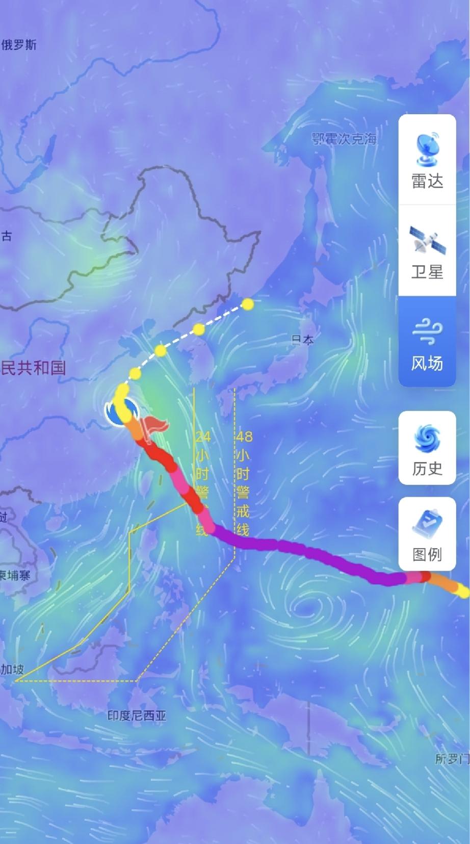 东北三省也不用担心，已经是热带风暴了，扬州都没事东北估计也没事[捂脸哭]。不过