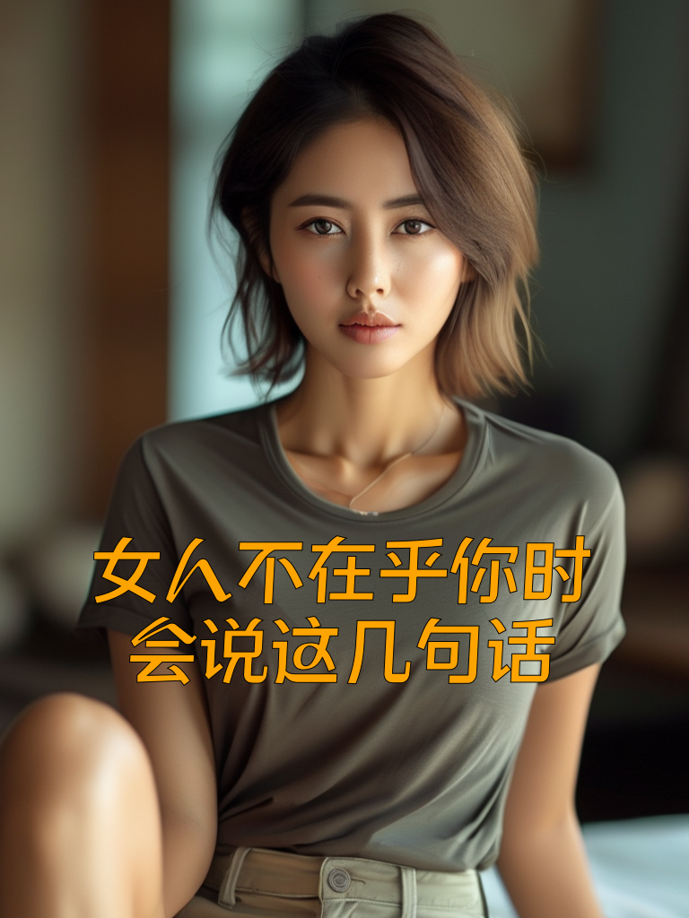女人不在乎你时，会说这几句话